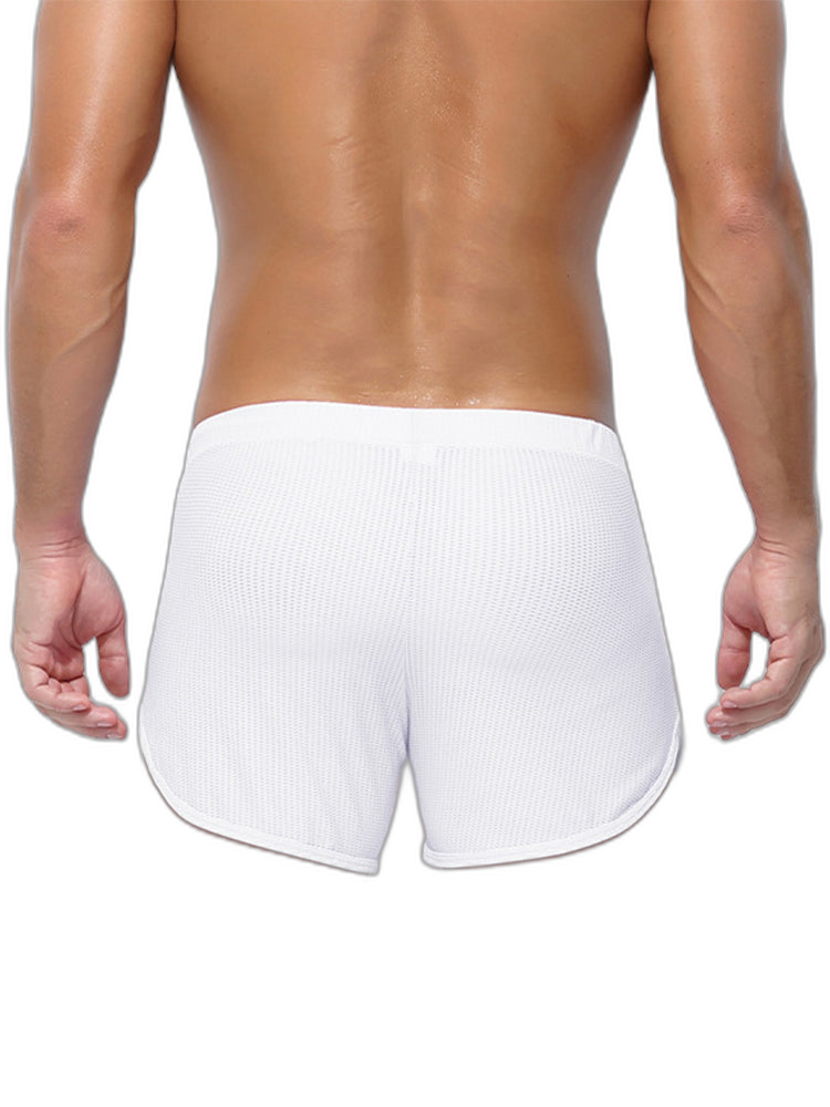2 Pack Men's Breathable Mesh Boxer Briefs