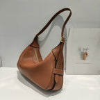 Leather One-shoulder Handbag