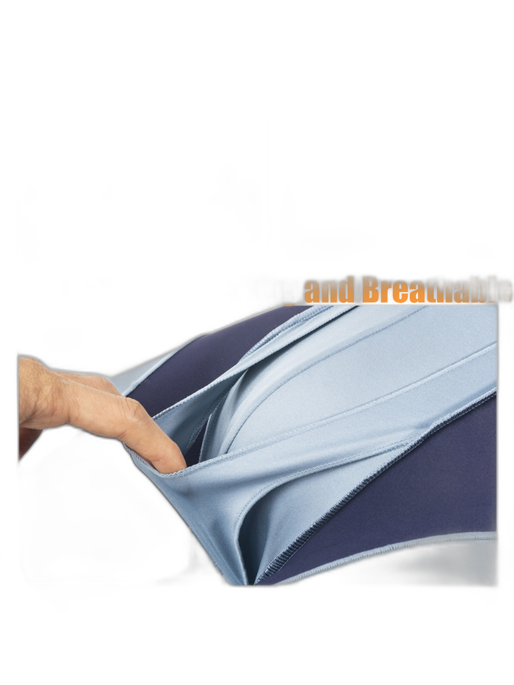 Breathable Sports Boxer Briefs with Open Fly