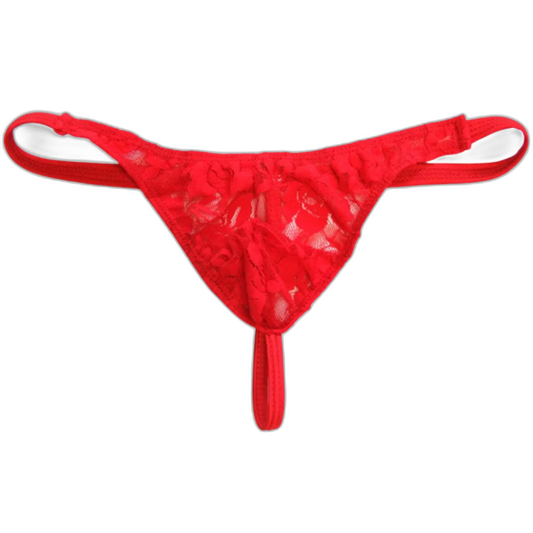 Lace That Pops For Power Bottoms Thong