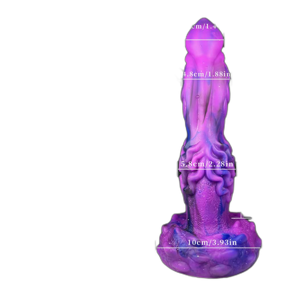 Poke - 9.45 Inch Thrusting Vibrating Monster Dildo