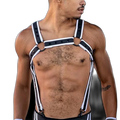 Mr.S Leather FuckGear Crossbow Harness Black/White