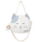 Women's Shoulder Bag New Personalized Fashion Handbag Cartoon Cat Messenger Bag Female Japanese Canvas Bag