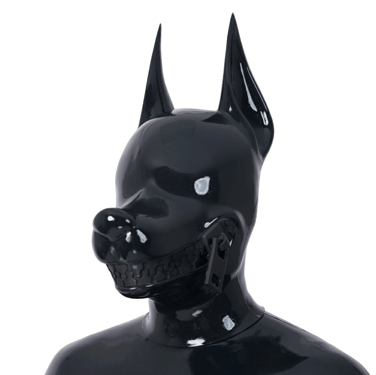 Furrjoi Zipper Dog Hood Black