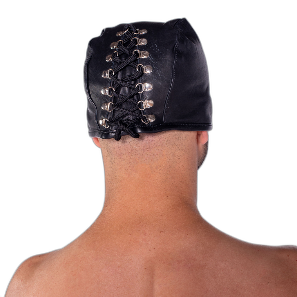 Prowler RED Leather Executioner's Hood