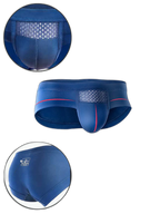 Aoelemen 4 Pack Men's Breathable U Convex Pouch Briefs