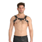Prowler RED Leather Premium Butch Harness Black