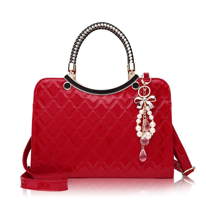 Lingge Shoulder Bags Women Handbags Messenger Bag