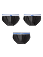 3-pack Men's Sexy High-cut Breathable Briefs