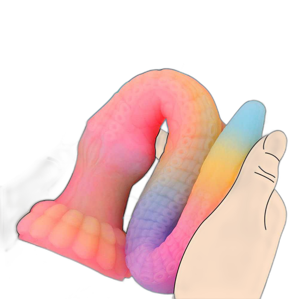 Nereid - 16.4 Inch Tentacle Dildo - Glow In The Dark Dildo - Fantasy Dildo