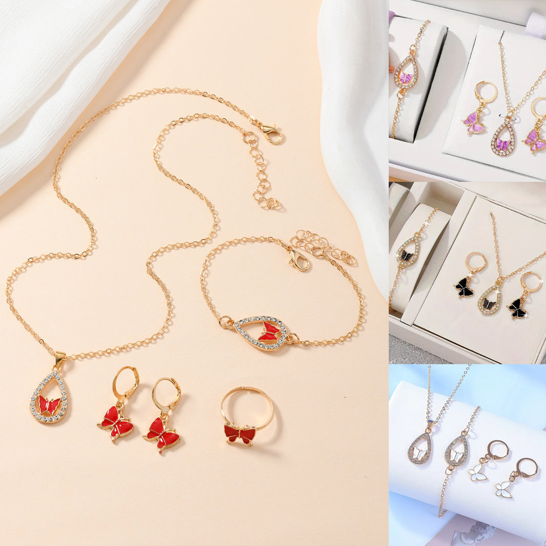 Butterfly Jewellery Set