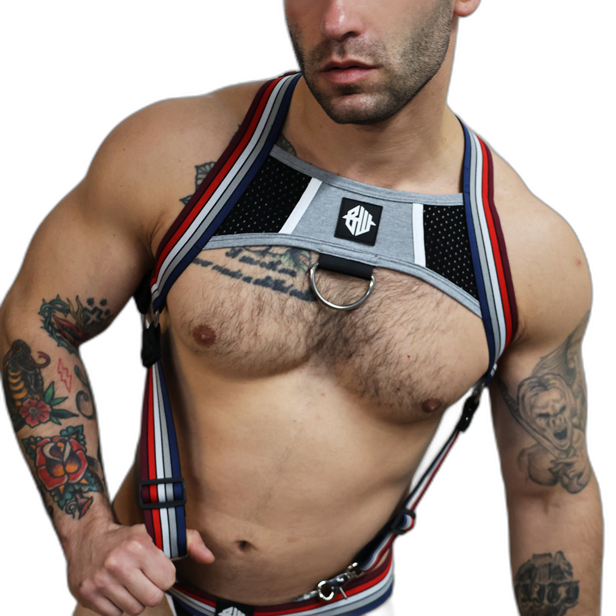Breedwell Retro Remix Harness Heather Grey