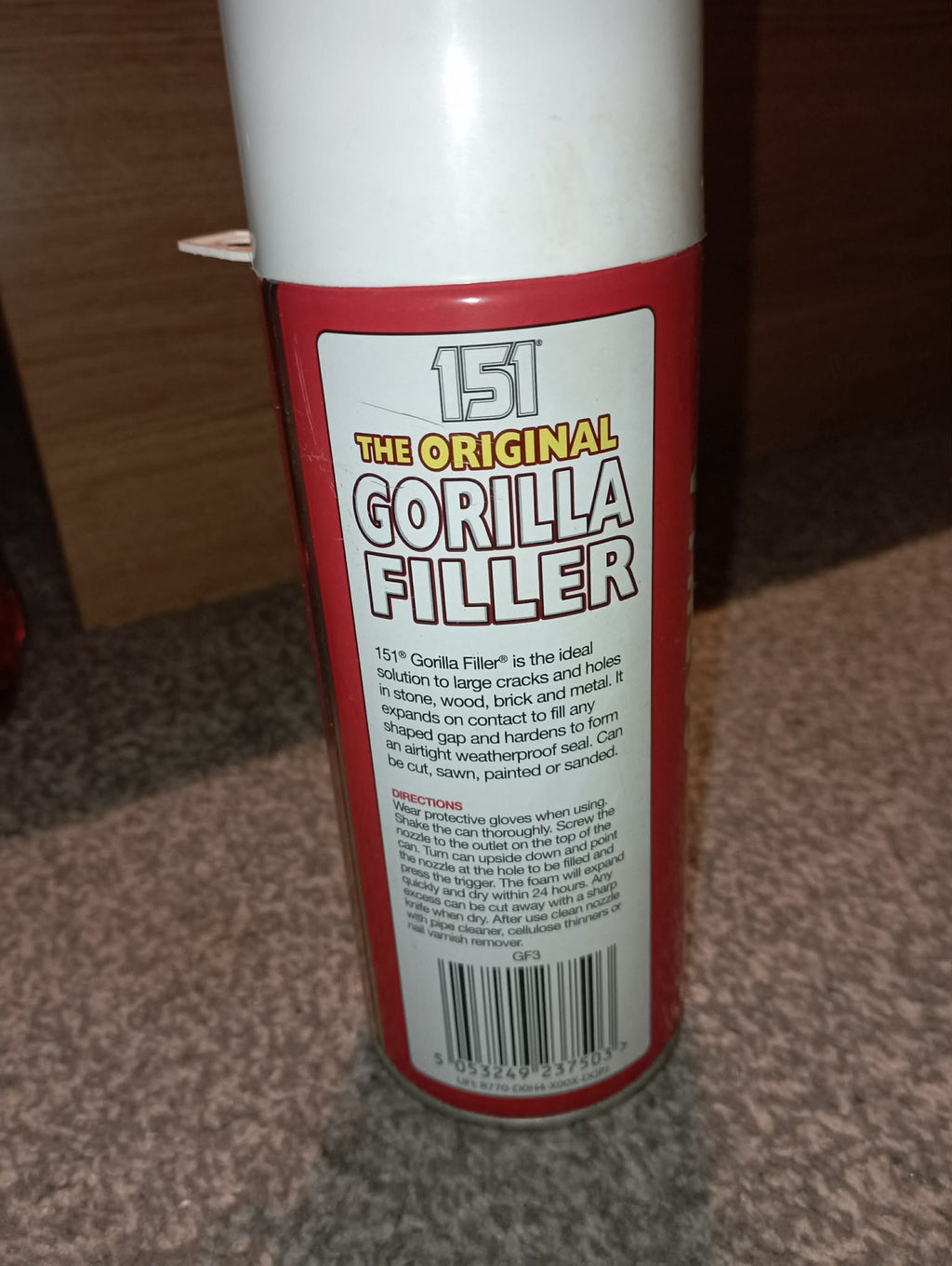 GORILLA FILLER - seals and fills