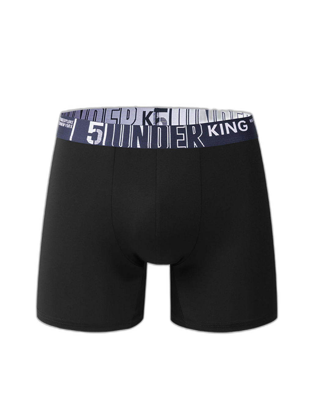 Breathable Sports Boxer Briefs with Open Fly