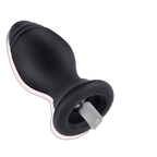 Roxy - Vibrating Anal Plug - Fox Tail Butt Plug - Ribbed Butt Plug