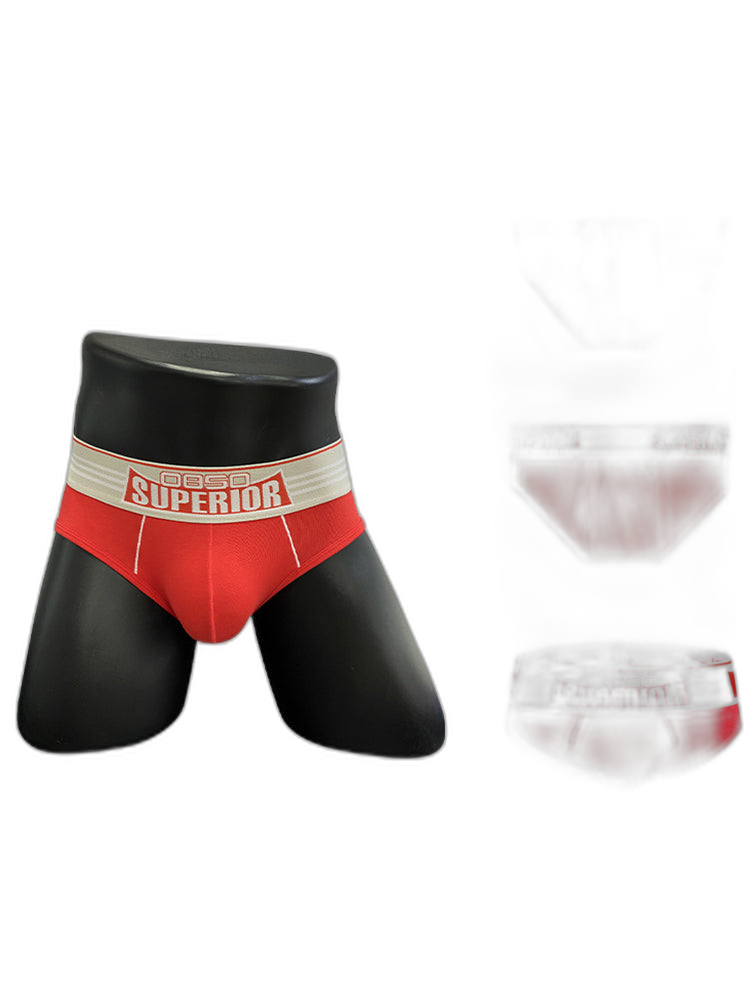 Men’s Elasticated Waistband Low-rise Pouch Briefs