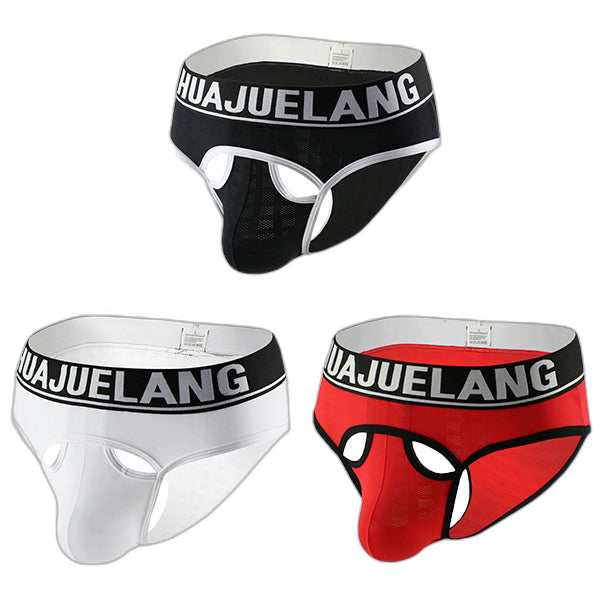 3 Pack Mesh Support Pouch Briefs