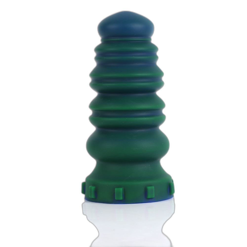 Macaron - Silicone Anal Plug - Anal Dildo - Ribbed Butt Plug