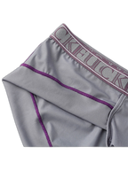 2 Pack Men's Ice-Silk Stretch Sports Briefs with 3D Pouch