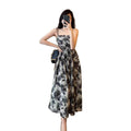 Laid-back Ink-wash Slip Dress
