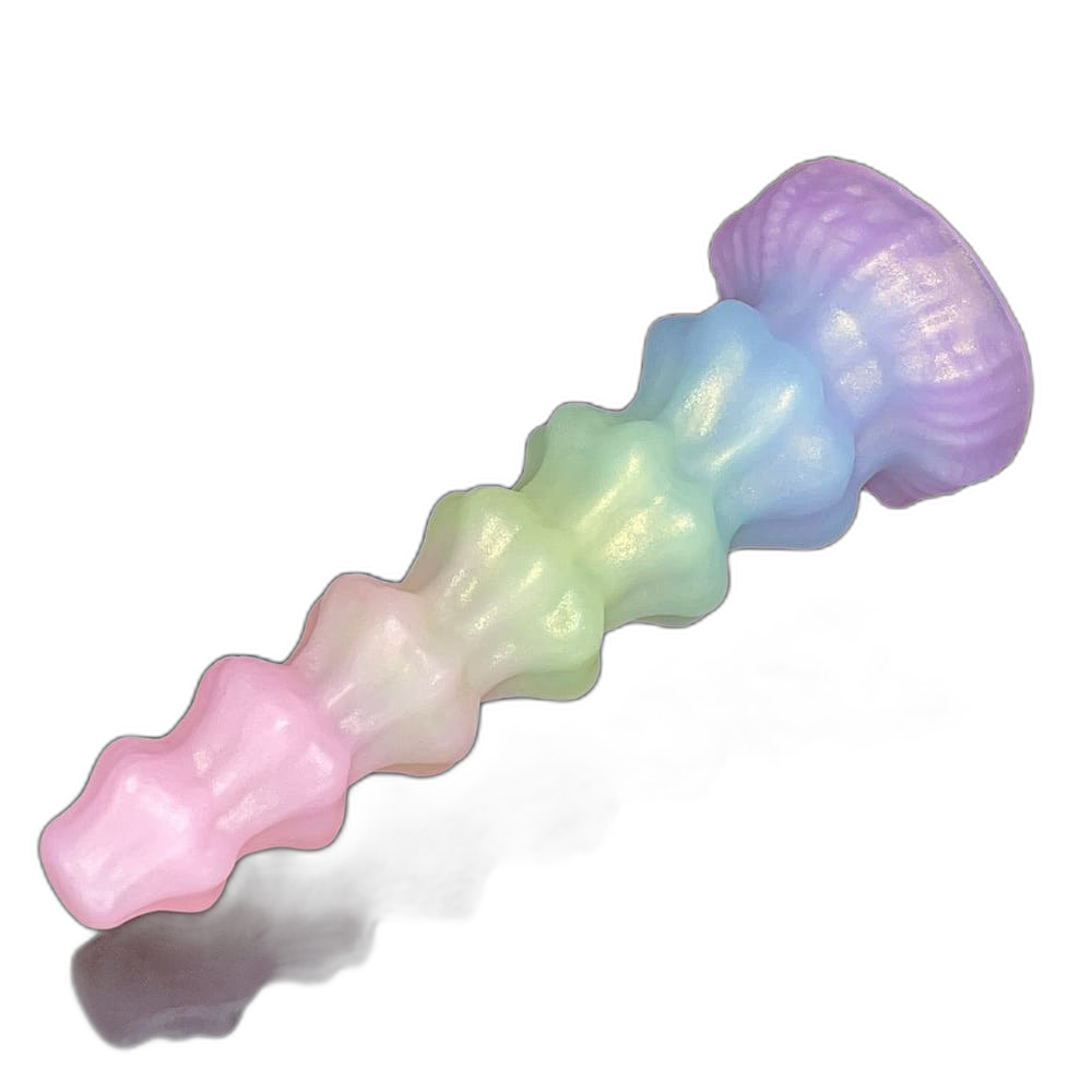 Migo - 10 Inch Knot Dildo - Fantasy Dildo - Alien Dildo with 6 Knots