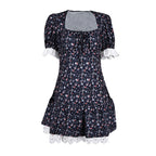 New Summer French-style Lace Patchwork Dress