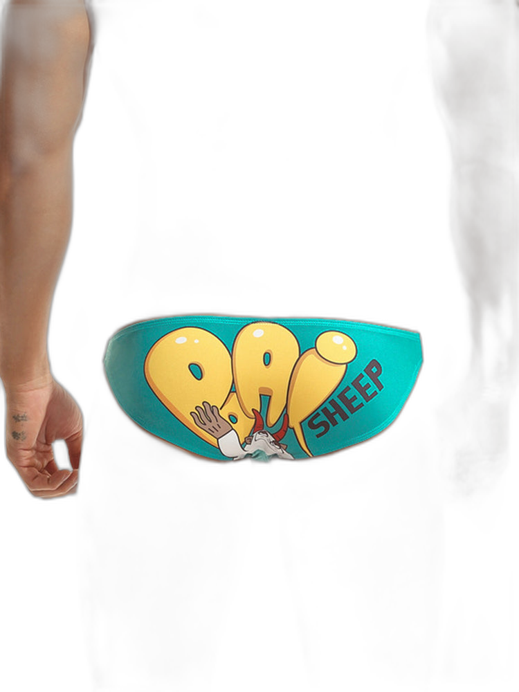 Men’s Cartoon Low-Rise Briefs