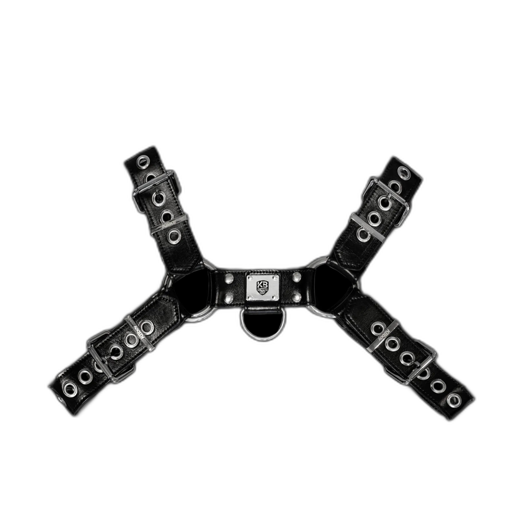 MagLock Tumbled Leather Bulldog Harness