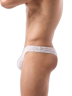 4-pack Men's Supportive Fit Lightweight & Airy Breathable Thong & Strings