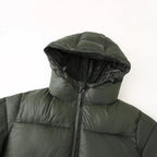 Simple And Versatile Hooded Two-tone Padded Cotton Jacket