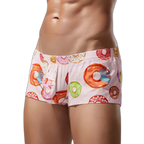 SEOBEAN Playful Donut Cotton Boxers