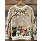 Women's 3D Digitally Printed Christmas Hoodie