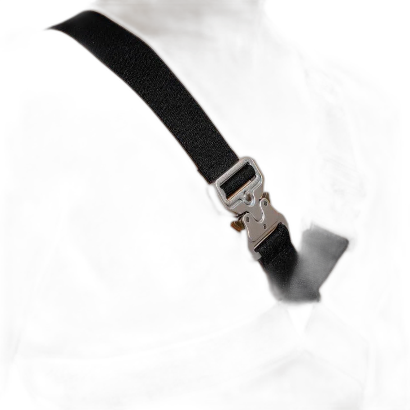 Metal Buckle Chest Strap Harness