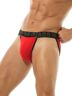 3 Pack Men's Large Pouch Button Waistband Briefs