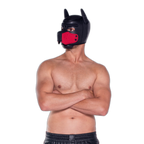 Prowler RED Neoprene Puppy Hood Black