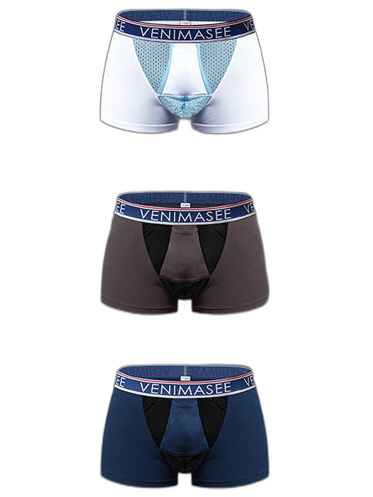 Men's Modal Ball Pouch Separate Pouches Boxer Briefs