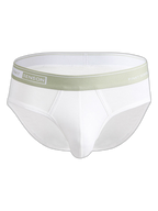 4 Pack Men's Modal Skin-Friendly Solid Color Mid-Rise Briefs