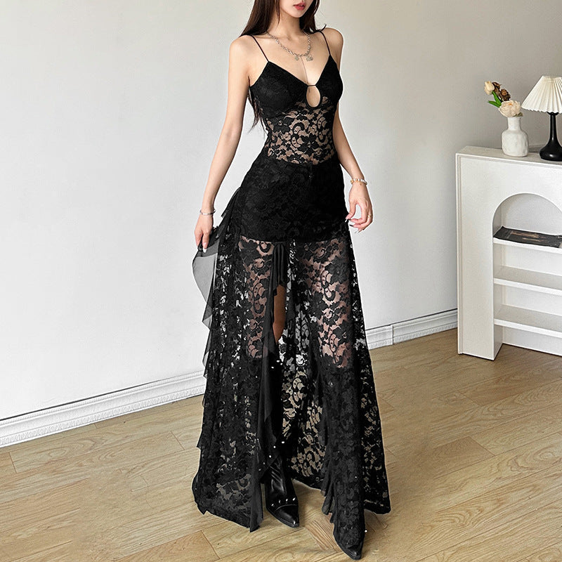 Women's Solid-color Slim-fit Dress