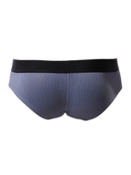 3 Pack Men's Striped U-Pouch Breathable Casual Briefs