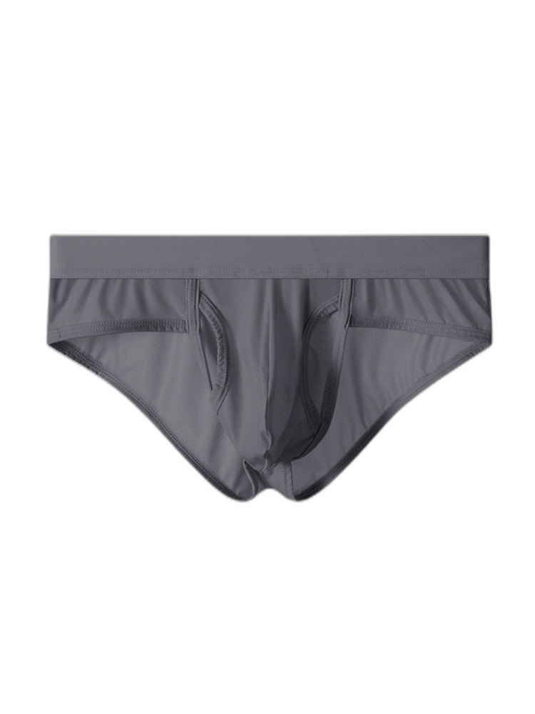 3 Pack Men's Fly Opening Supportive Pouch Stretch Premium Briefs