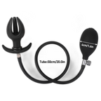 Flower - Inflatable Butt Plug - Silicone Anal Plug