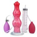 Knox - Inflatable Knot Dildo - Squirting Silicone Dildo