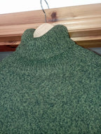 WOMEN'S LONG GREEN JUMPER