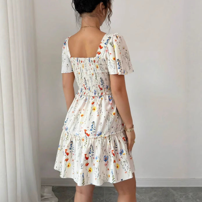 Women's Casual Loose-fit Fashionable Printed Dress