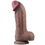 Zeus - 11 Inch Handmade Dual Density Dildo - Realistic Dildo