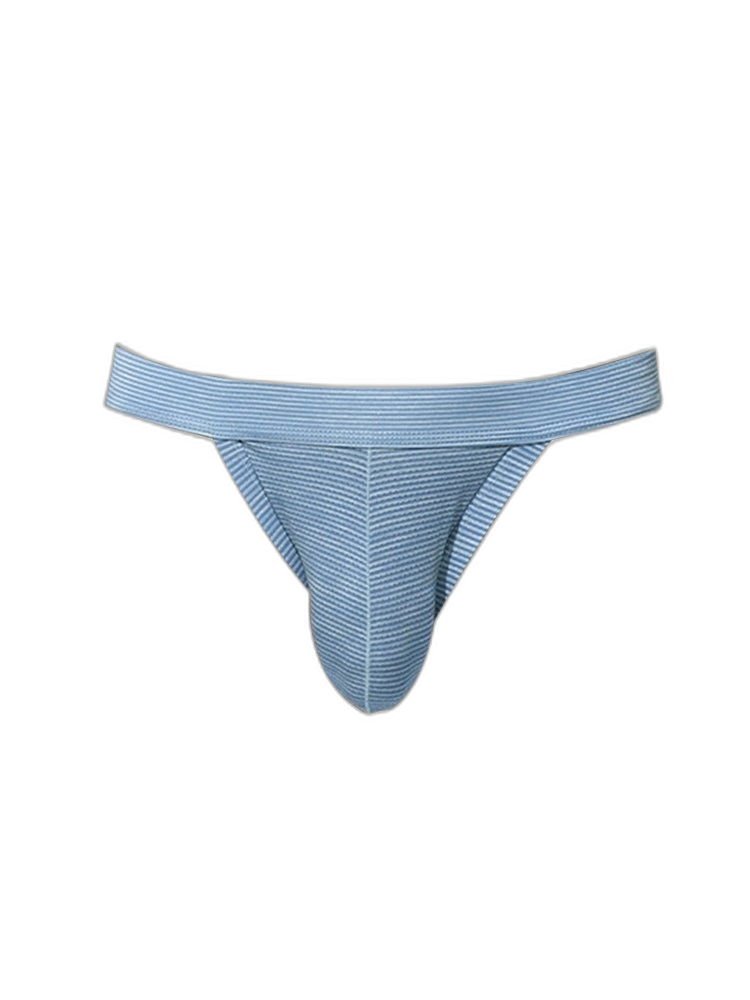 3 Pack Men's Breathable Mesh Odor-Resistant Solid Color Sexy Briefs