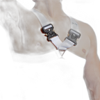 Metal Buckle Chest Strap Harness