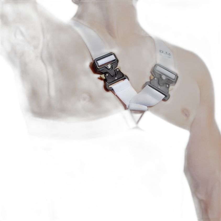 Metal Buckle Chest Strap Harness