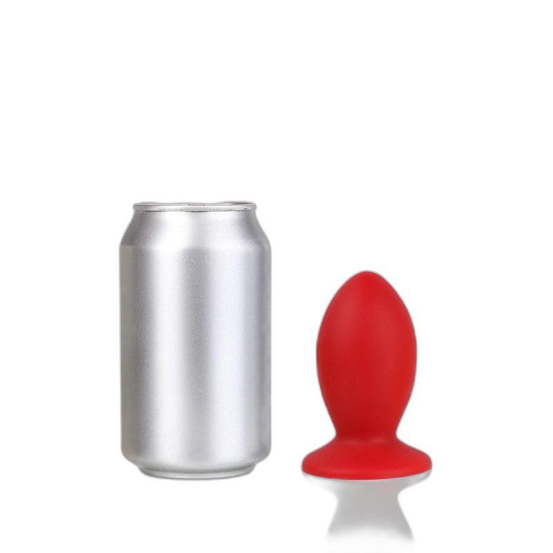Rage - Red Silicone Butt Plug - 4 Sizes