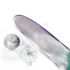 Victor - Spiral Textured Fantasy Anal Dildo